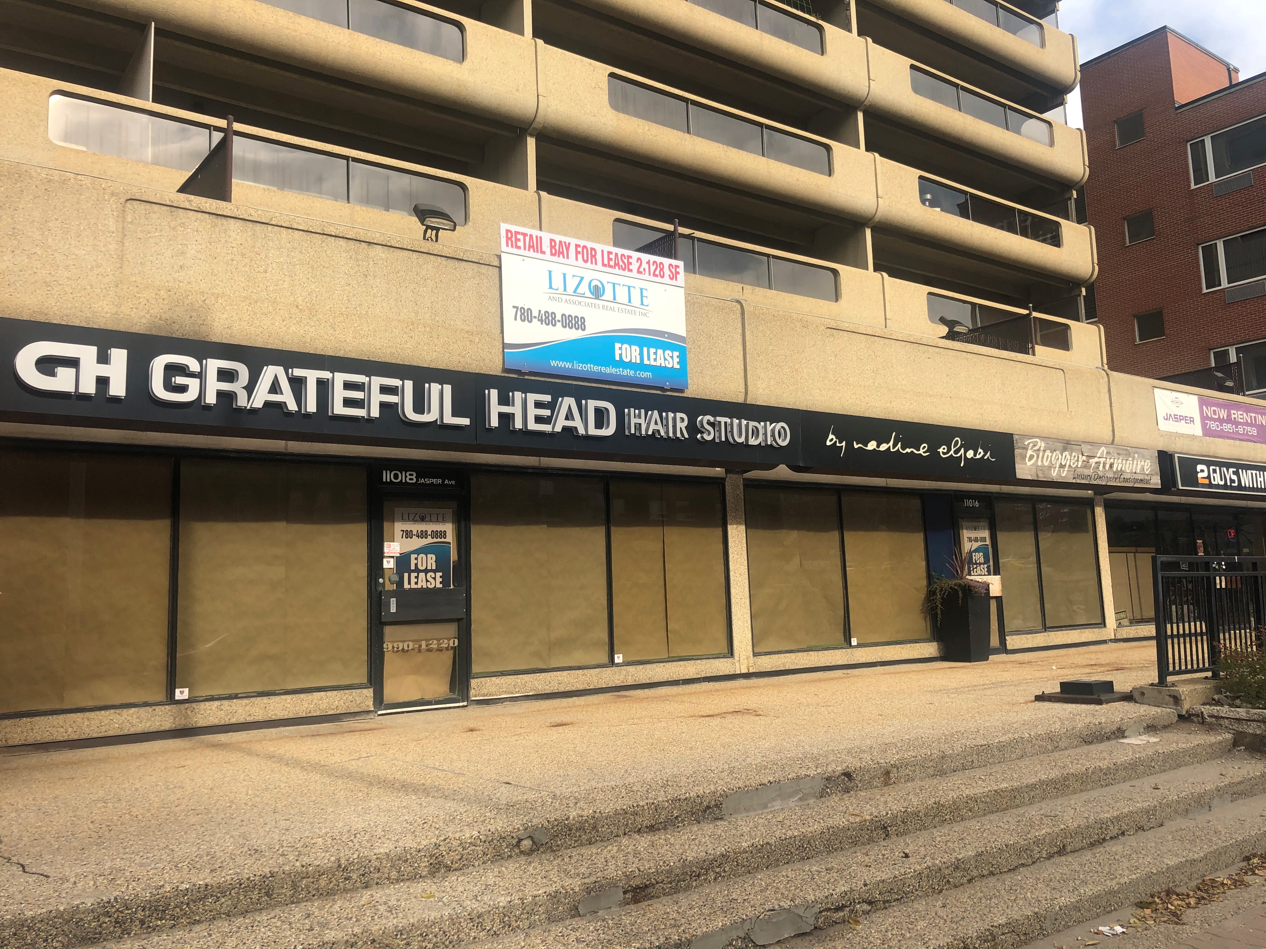 Retail/Professional Opportunity – 11018 Jasper Avenue, Edmonton, AB