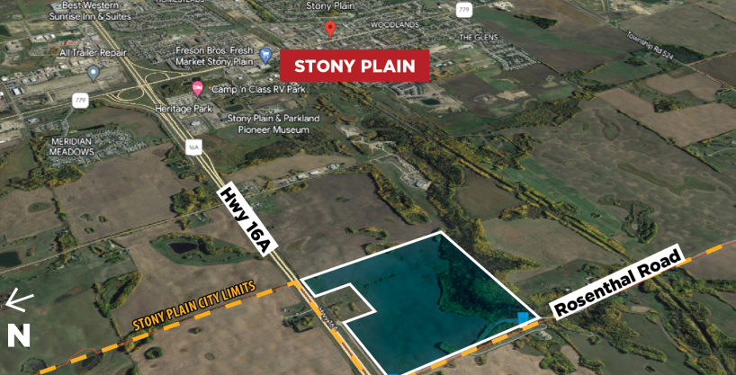 Stony Plain, AB 141.94 AC Land
