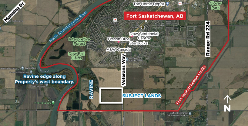 Fort Saskatchewan, AB 118.61 Acres